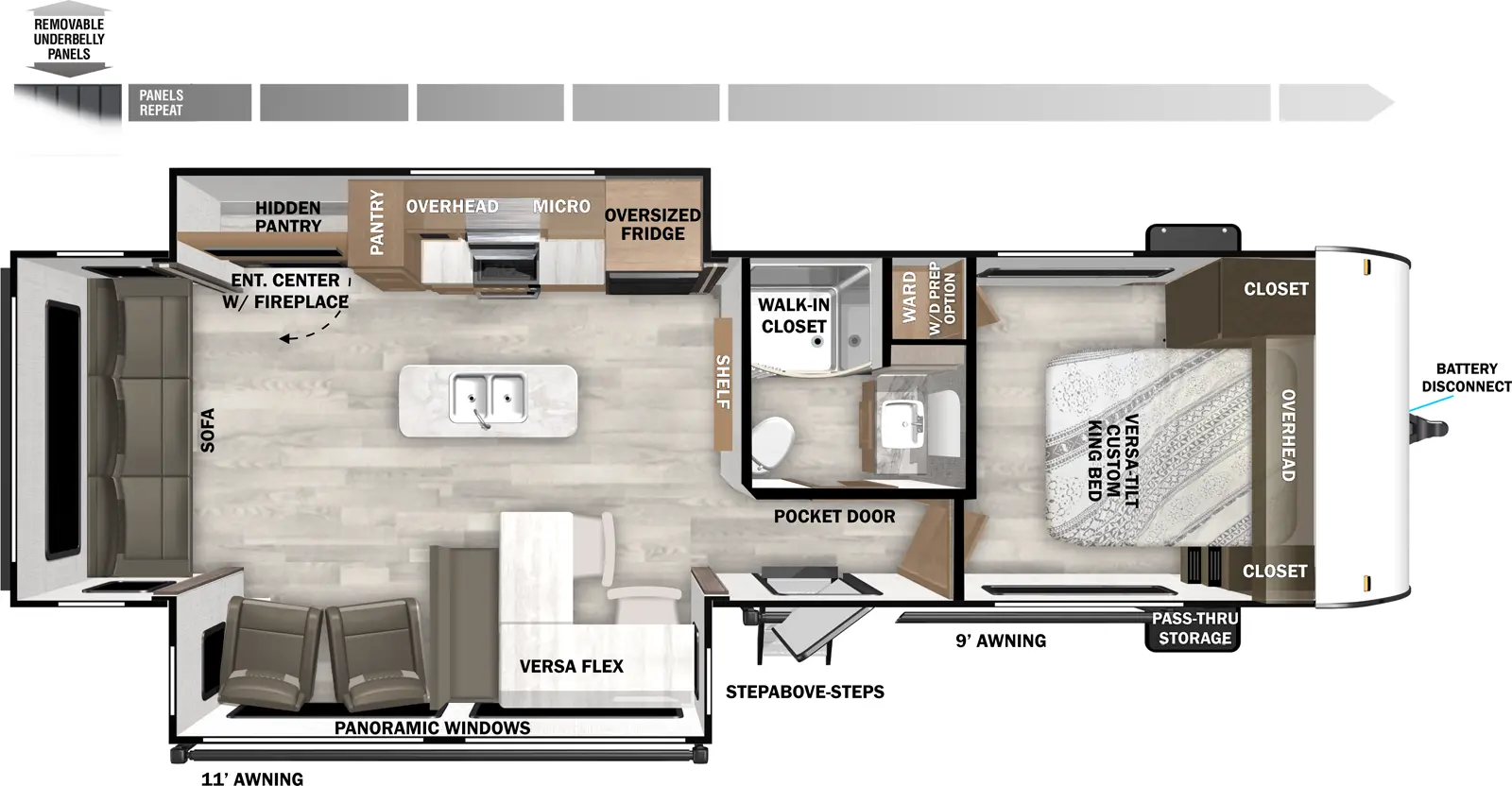 Salem 27RE Floorplan